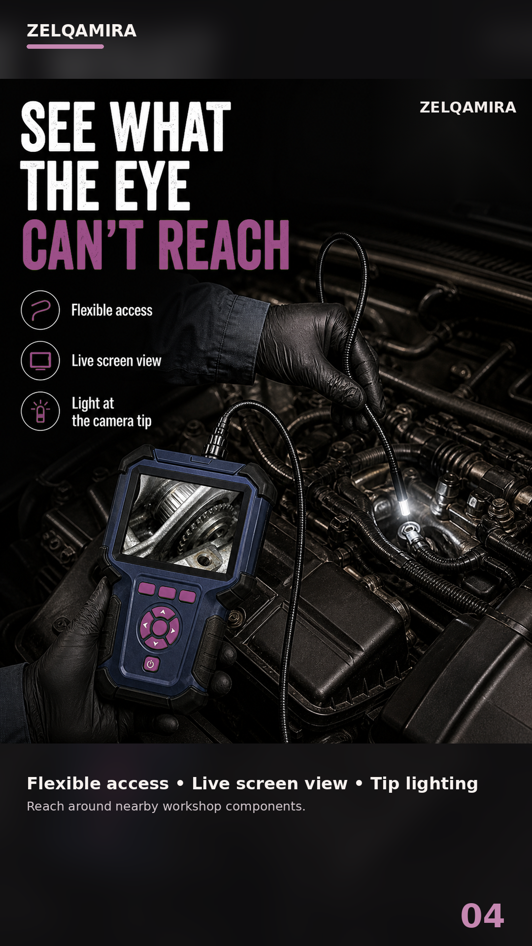 Bring the inspection view into your hand